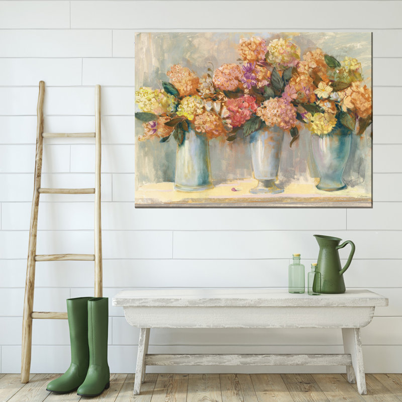 Art extérieur hortensias épicés