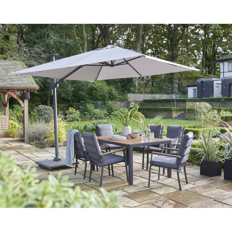 Najmah - Easton Six Seat Rectangular Dining Set