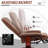 PU Swivel Manual Recliner Chair-11977092