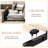 Storage Platform Bed with 4 Drawers and Adjustable Diamond Pattern Linen Headboard-393136116-384487603