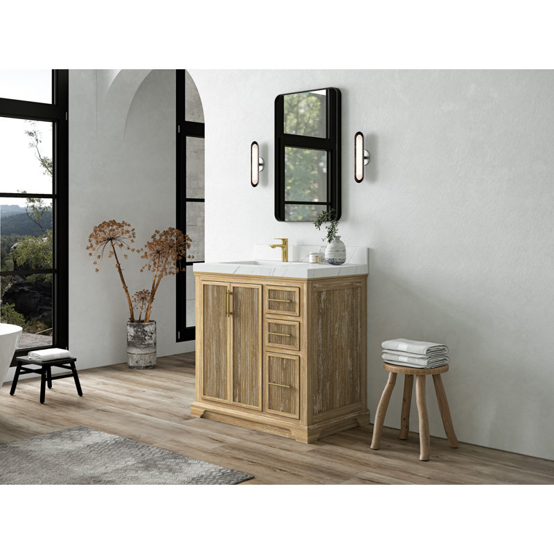 Ensemble de meuble-lavabo simple 36 po Berndina