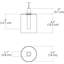 Velo 1 - Light Single Cylinder LED Pendant-99790380