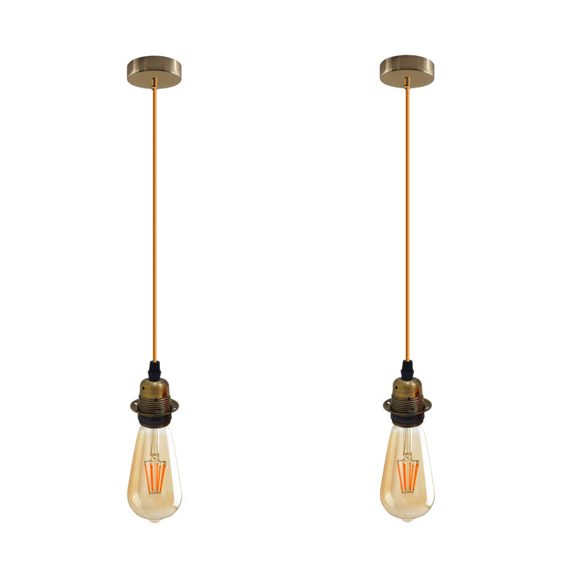 Bardsley 2 - Light Single Pendant, Gold, Yellow Brass