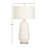 Lohan Ceramic and Crystal Standard Table Lamp-755504747