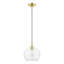 Luminaire suspendu géométrique à 1 lumière Donivin-76672670