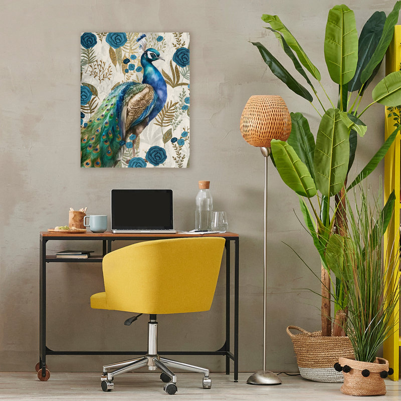 «Peacock Pride Botanicals», conception de Kim Allen, H 30 po x l 24 po