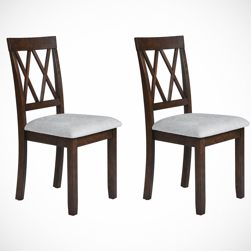 Chaises de salle à manger Arno, Brun