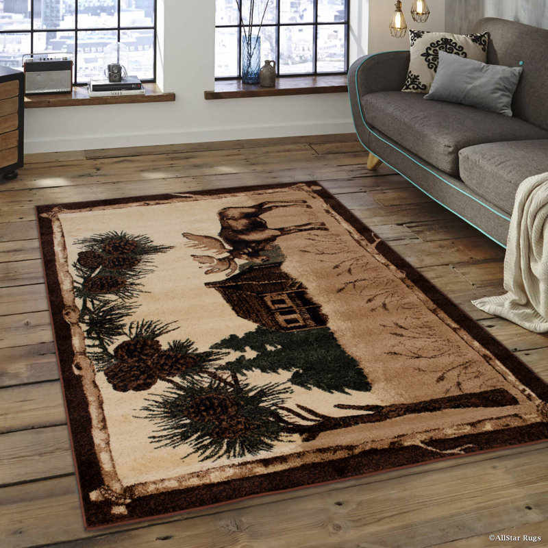 Lacour Indoor Rug, Rectangle 3' 9" X 5' 1"