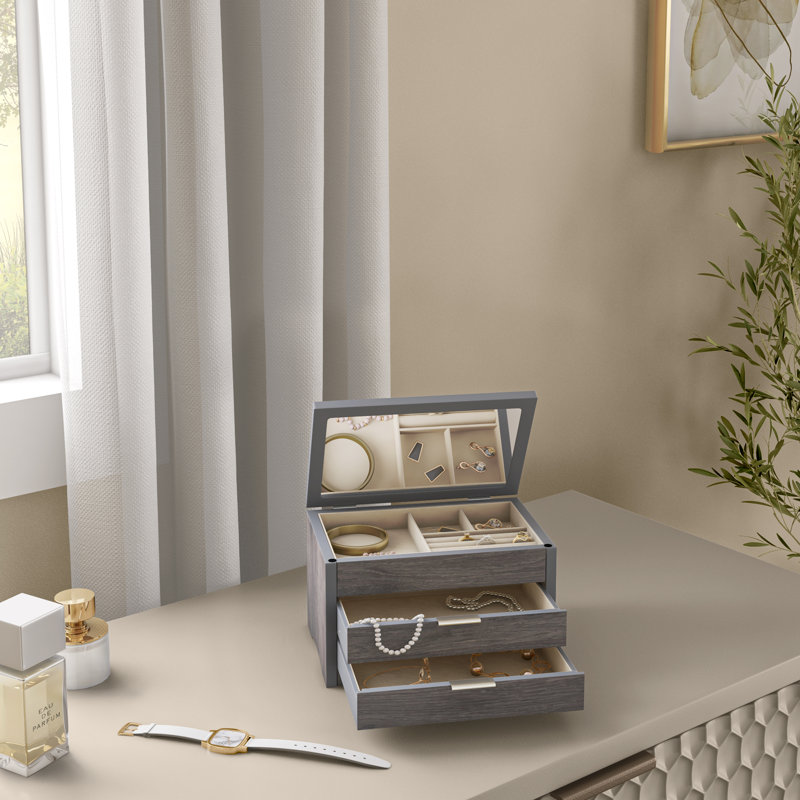 Wood Jewelry Box +