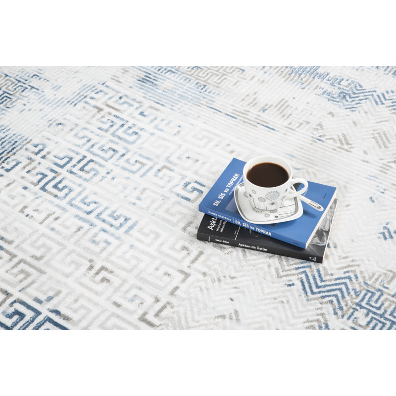Alejandrino Abstract Indoor Rug, Rectangle 7'10" x 10'6"