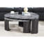 Ensemble de 2 tables basses gigognes Granite Grey