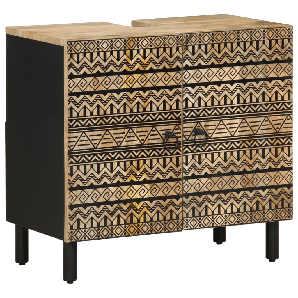 Solid Wood Under Sink Cabinet