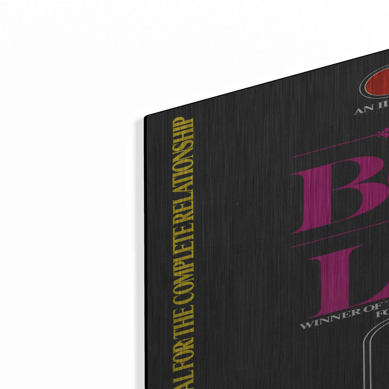 «The Book Of Love (1977)» par Epic Portfolio, art mural en métal, H 36 po x l 24 po