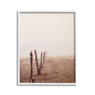 Giclée sur un paysage tranquille et brumeux par Leah Straatsma