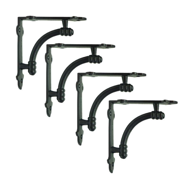 Support de tablette Abbaye Canora, Noir mat