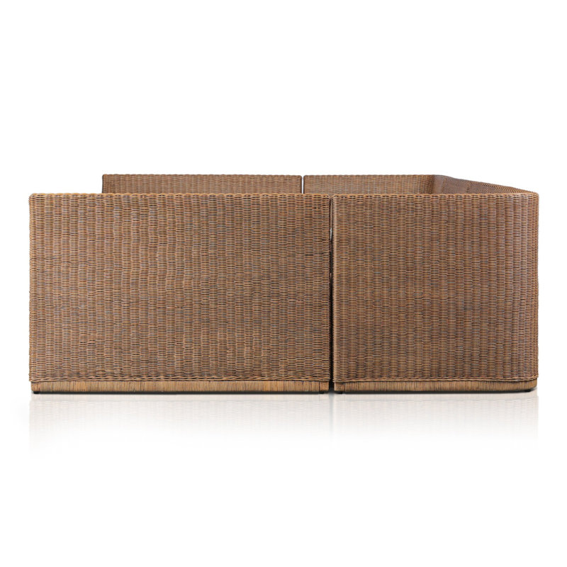 Senna U-Shape Dining Banquette, 32.5"H x 145.5" W x 83.25" D