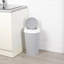 Isabela Plastic Touch Top Kitchen Trash Can-1845504424