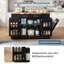 138 cm W Kitchen Island with-970737294