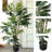 60" Tropical Palm Tree, Artificial Tropical Plant in Pot