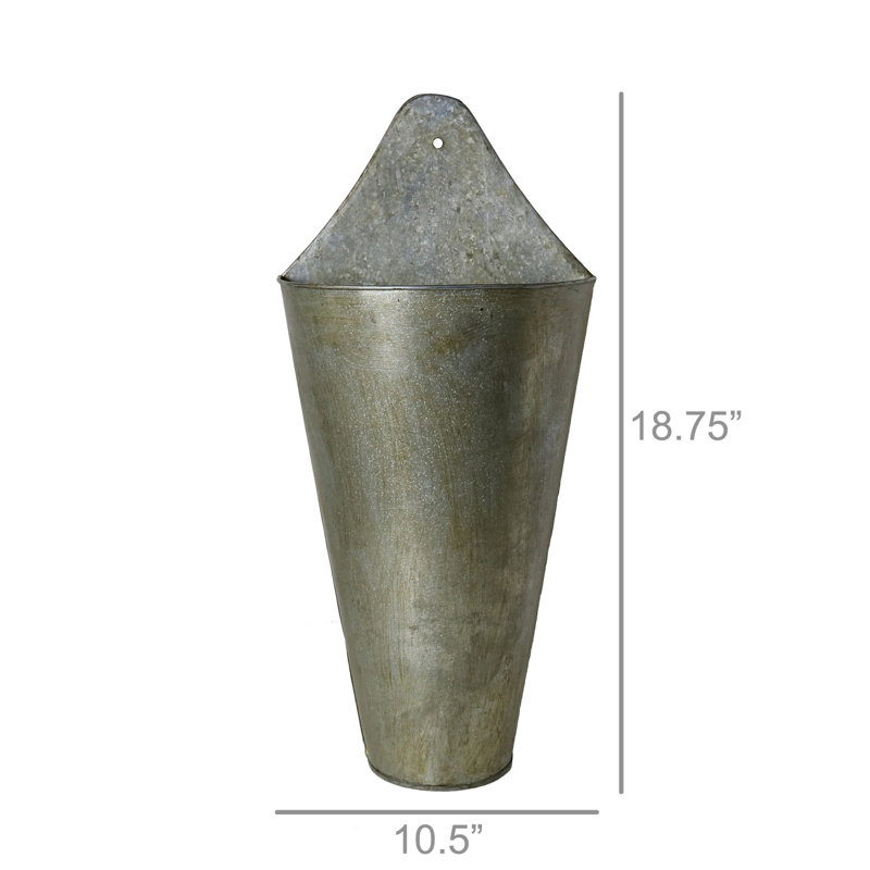 Callas Wall Planter, 18.75" H x 10.5" W x 7" D