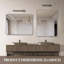 Miroir mural rectangulaire pour salle de bain, fabriqué avec des matériaux de haute qualité, résistant aux chocs et facile à installer-167310773-167310783
