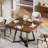 31.5" Square Dining Table For 2-4(Only Table,No Chair)