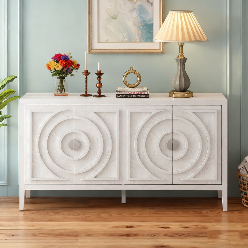 Rockston 60'' Sideboard, White