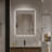 24" x 32" LED Bathroom Mirror, Aluminum Frame Backlit Vanity Mirror, Anti-Fog, Dimmable & 3 Color Temperature, Memory Function, Wall Mounted (Horizontal/Vertical)