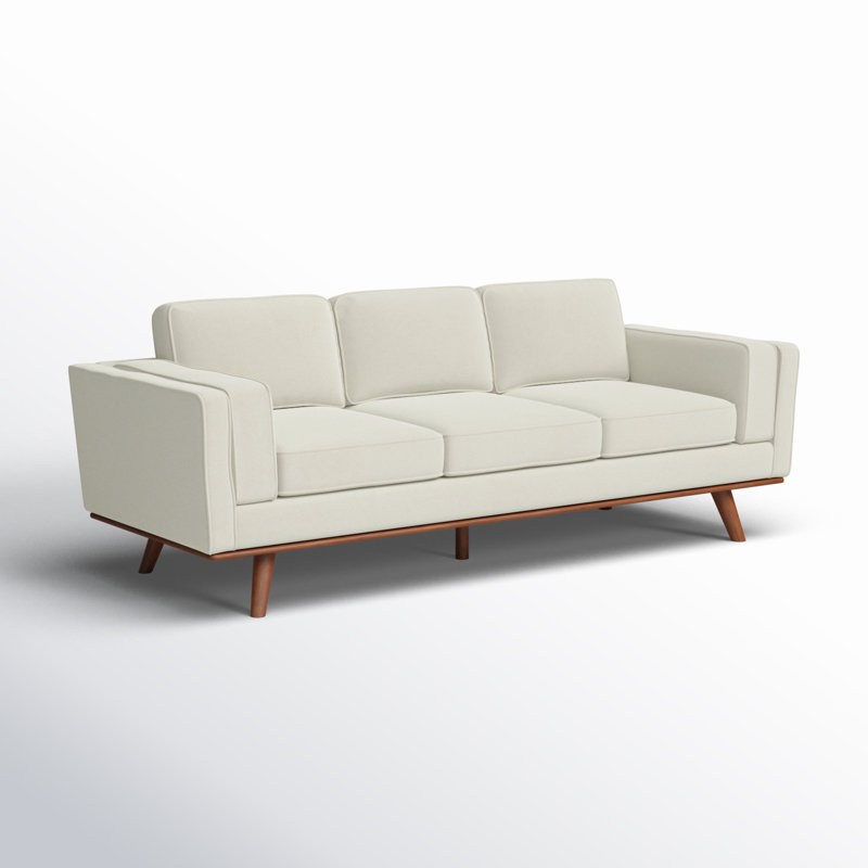Inayat 90'' Upholstered Sofa, Beige