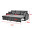 4 Seater Sofa Bed-866638584-839856763