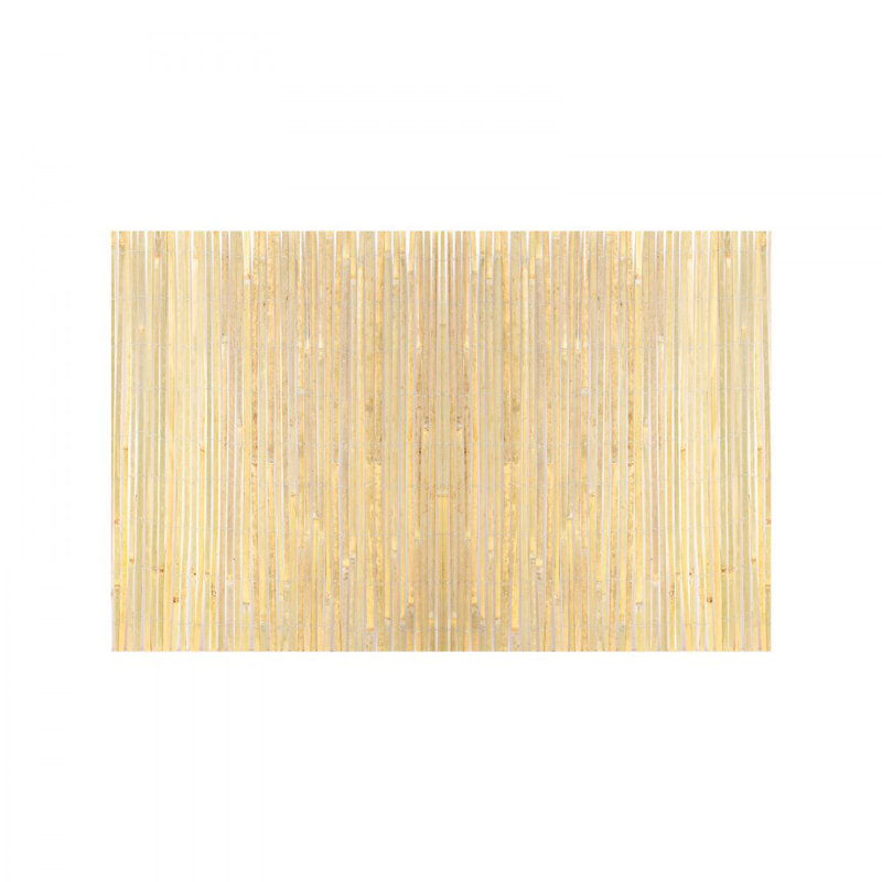 Solid Wood Border Fencing, 182.9cm H x 243.8cm W