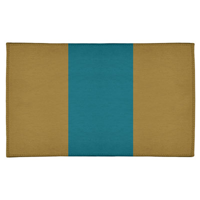 Tapis en poly à rayures de football jacksonville