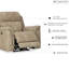 Fauteuil inclinable électrique en similicuir Gordils-713640988