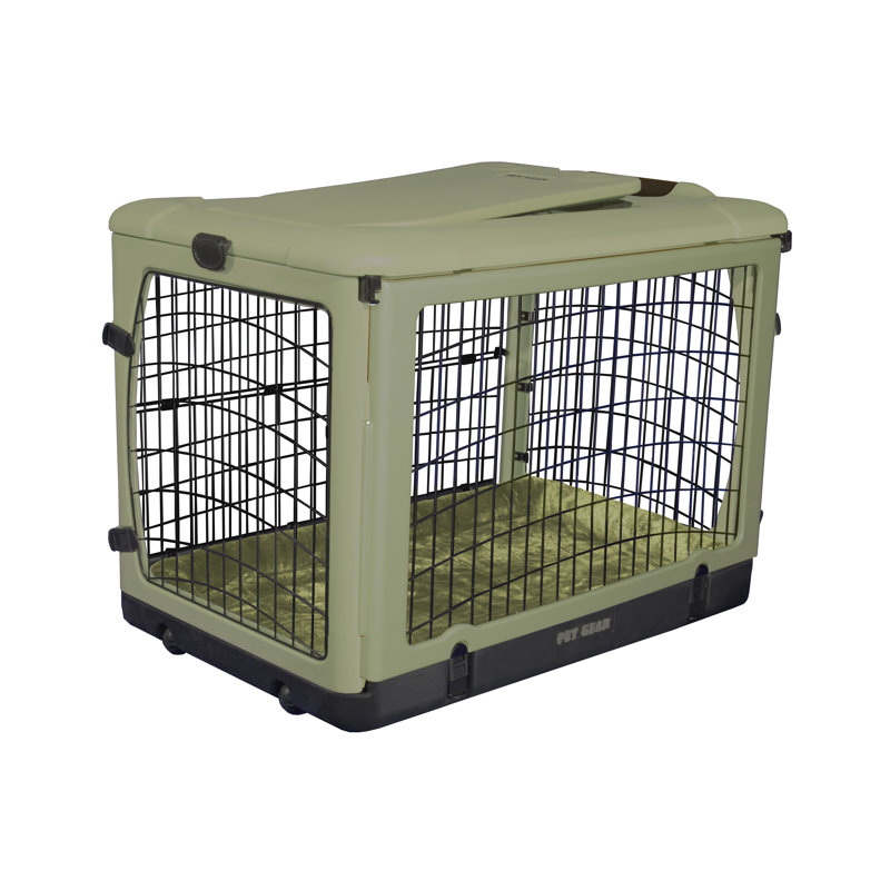 Cage pour animal Deluxe, Petit (H 21 po x l 18 po x P 26 po), Sauge
