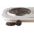 Brentwood 1500w Double Electric Burner, Portable White Countertop Hot Plate With Adjustable Heat, Even Heating & Easy To Clean Surface-16568417