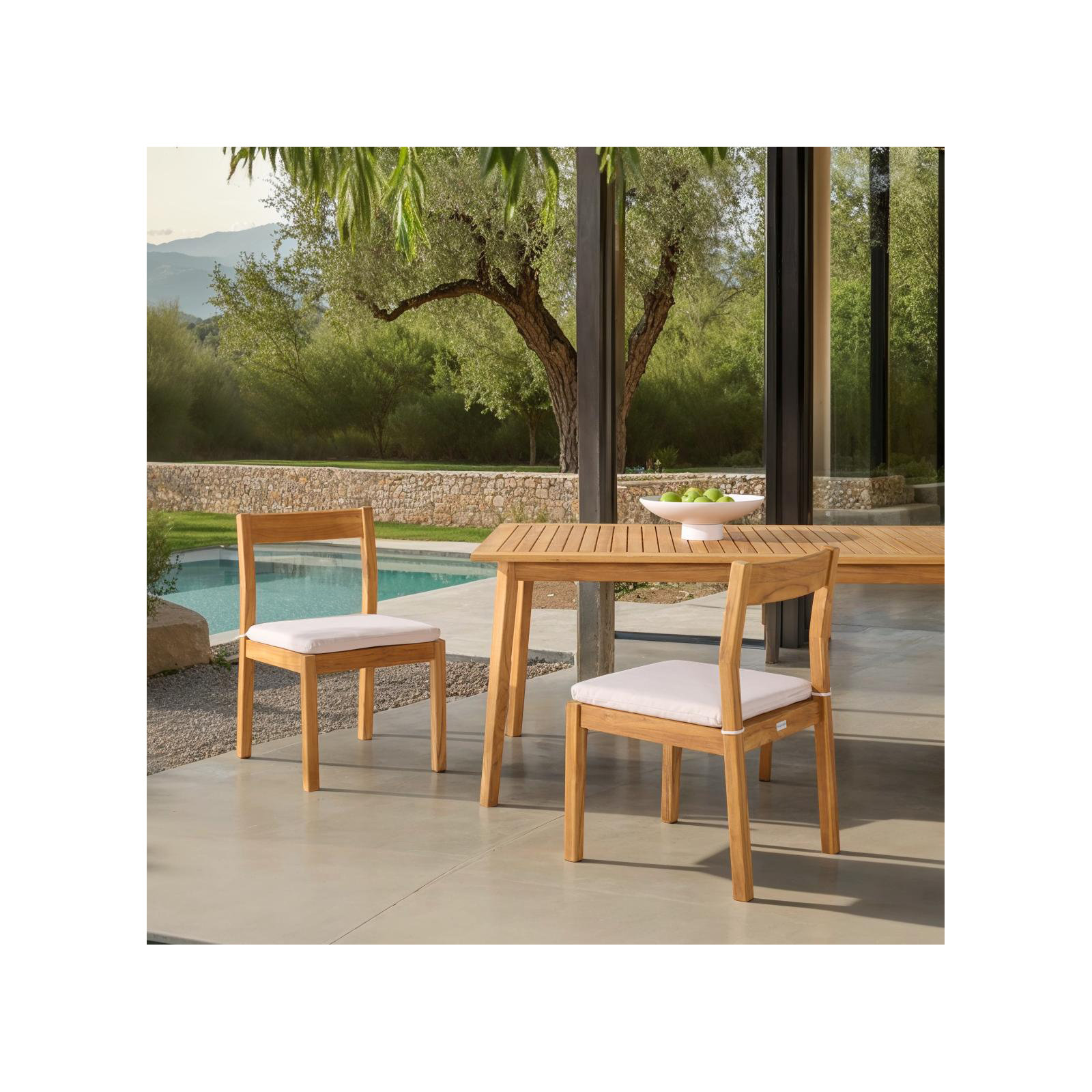 Clyve Brazilian Teak Dining Chair