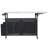 60.6'' Foldable Outdoor Kitchen Island Cart With Stainless Steel Top-1309335694