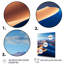 «Blue Nocturnal Desert Dunes VI» - art mural désert-669715423-706694684