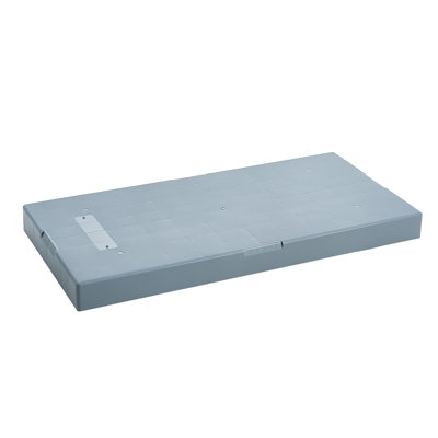 Mini-bloc divisé de 38 L x l 18 po x H 3 po pour climatiseur de 9 000 à 36 000 BTU, base de condensateur CA pour climatiseur sans conduit, thermopompe, capacité de 700 lb, base de climatiseur extérieur robuste, coussin en caoutchouc, gris