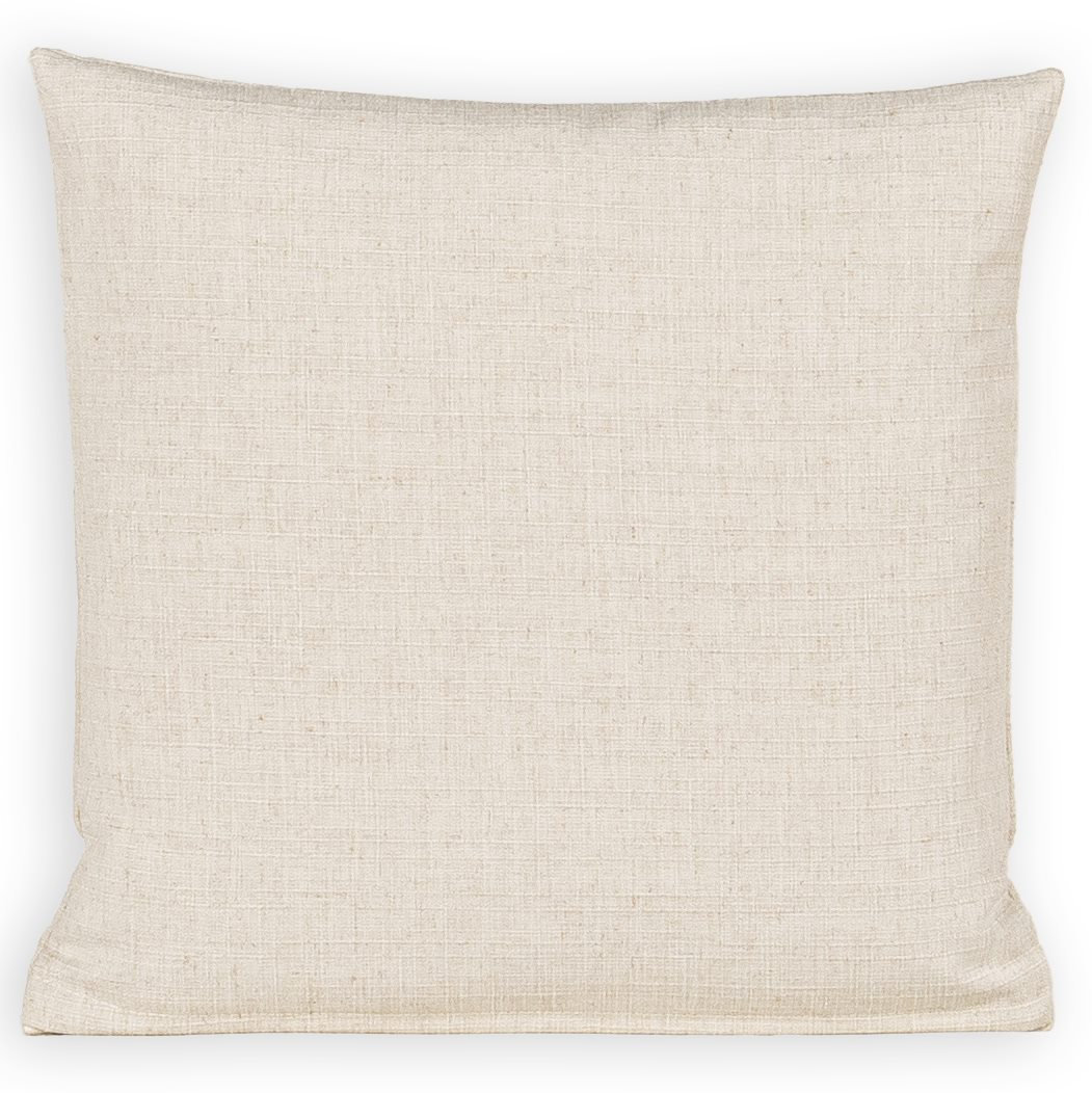 Belmont Throw Pillow, Cream, Square 22", Polyester