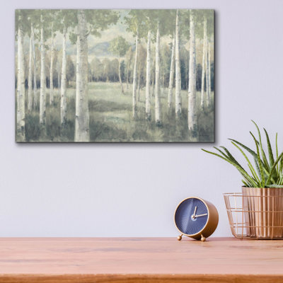 Art mural en verre «Light Aspens» par Danhui Nai