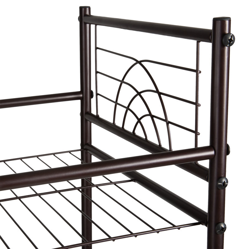 Aindrea Metal Bathroom Shelves, Orb