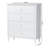 Baxton Studio Roni Modern White Wood 4-Drawer Chest With Scalloped Edges