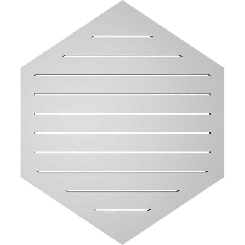 Pente verticale verticale en uréthane 8 pi, H 1,5 po x l 30 po x L 36 po