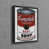 Black Floater Framed