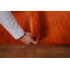 Tapis de couloir oriental orange 3 x 11 Gabbeh