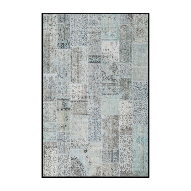 Tapis gris, Rectangle 5 pi x 7 pi