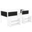 Lit mezzanine simple amusant avec tablettes mobiles et tableau noir-11132092