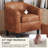 Andina 27.5" Wide Barrel Chair and Ottoman-868243263