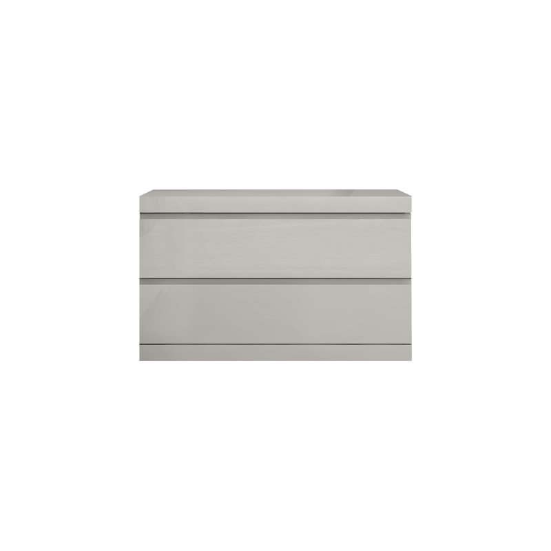 Anna Large Nightstand 30", Light Gray